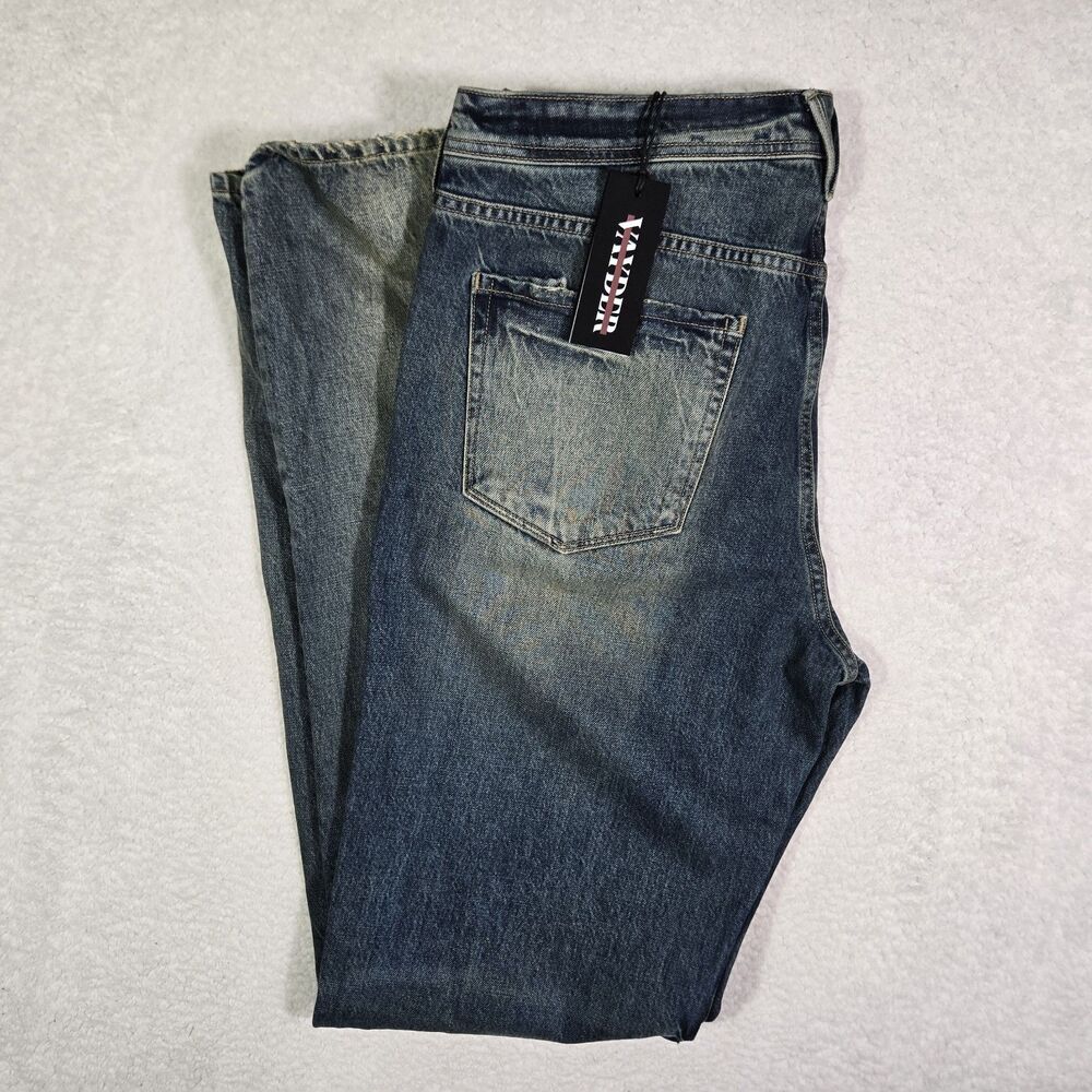 Vayder Mens 36x38 EXTRA LONG Straight Leg Jeans Moretti‎ MADE IN USA
